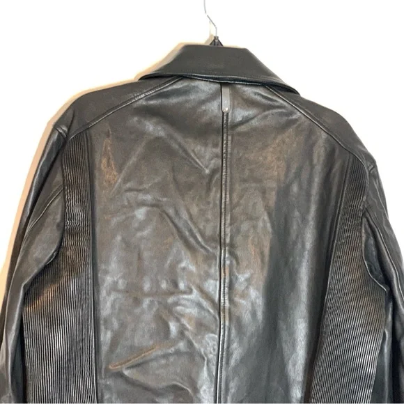 Mackage Finn Leather Moto Men’s Jacket - Picture 8 of 16